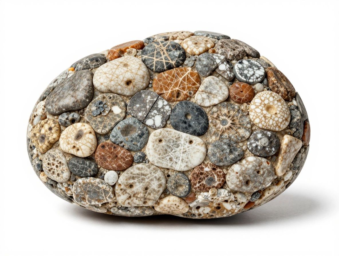 Abstraktní makro záběr povrchu přírodního kamene s jemnými žilkami a texturami v šedých a béžových tónech, neutrální pozadí